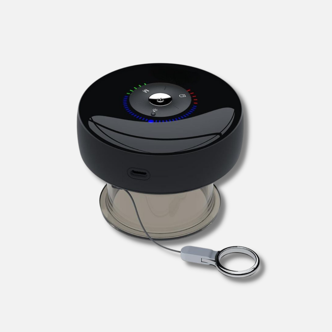 Smart Cupping Device - set fra siden